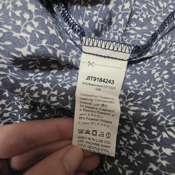 Shein Floral Mini Womens Dress Size 4 - Picture 4 of 6